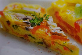 Vegetariánská omeleta
